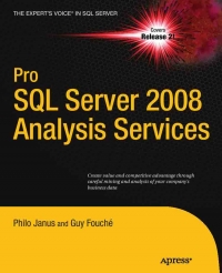 Pro SQL Server 2008 Analysis Services | Apress