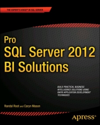 Pro SQL Server 2012 BI Solutions | Apress