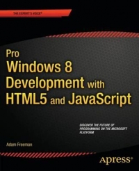 Pro Windows 8 Development with HTML5 and JavaScript | Apress