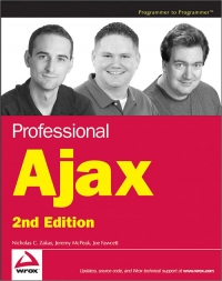 Professional Ajax, 2nd Edition | Wrox Professional Ajax, 2nd Edition | Wrox
