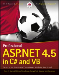 Professional ASP.NET 4.5 in C# and VB | Wrox