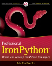 Professional IronPython | Wrox