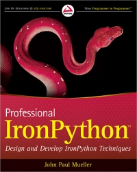 Professional IronPython | Wrox Professional IronPython | Wrox
