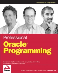 Professional Oracle Programming | Wrox