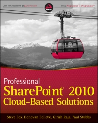 Professional SharePoint 2010 Cloud-Based Solutions | Wrox