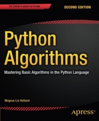 Python Algorithms, 2nd Edition | Apress