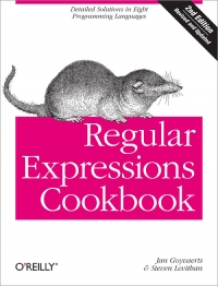 Regular Expressions Cookbook, 2nd Edition | O'Reilly Media