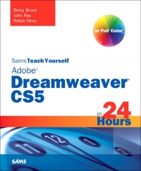 Sams Teach Yourself Dreamweaver CS5 in 24 Hours | SAMS Publishing