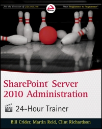 SharePoint Server 2010 Administration 24 Hour Trainer | Wrox