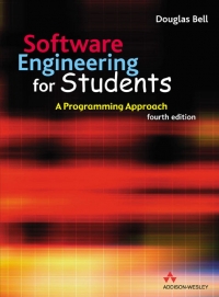 Software Engineering for Students, 4th edition | Addison-Wesley
