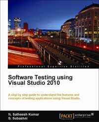 Software Testing using Visual Studio 2010 | Packt Publishing