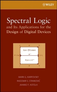 Spectral Logic and Its Applications for the Design of Digital Devices | Wiley