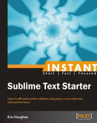 Sublime Text Starter | Packt Publishing