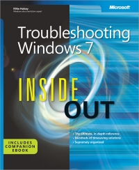 Troubleshooting Windows 7 Inside Out | Microsoft Press