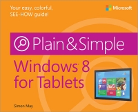 Windows 8 for Tablets Plain & Simple | Microsoft Press