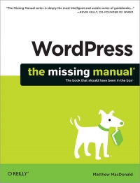 WordPress: The Missing Manual | O'Reilly Media